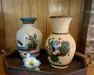 HANDMADE POTTERY VASES