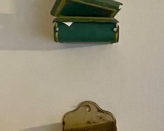VINTAGE METAL MATCH HOLDERS