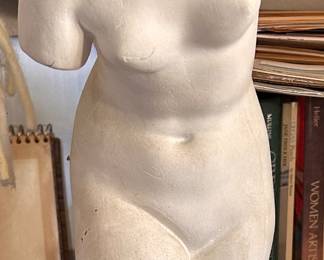 Female torso, ~2 4" tall
