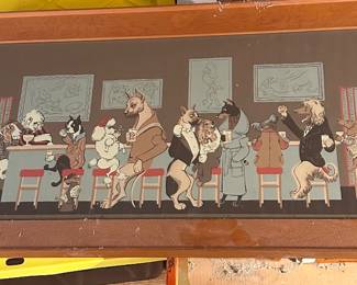 "Bar Hounds" by Constance Depler.