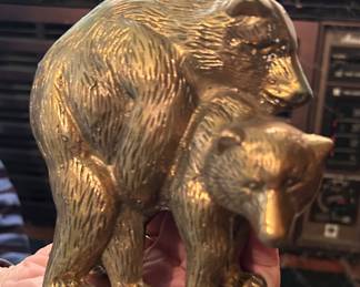 Brass mating  bears - tough piece to find!