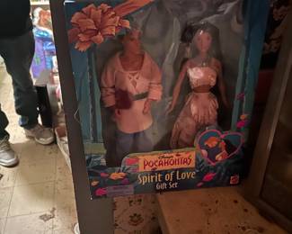Pocahontas (and her love interest... John Smith) Spirit of Love Gift Set.
