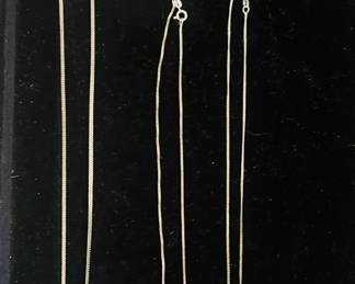 Sterling Silver Necklaces / Bracelet / Pendants