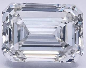 2.10 Carat Lab-Grown Diamond; Emerald Cut w/ IGI REPORT