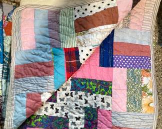 OLD HANDMADE QUILT