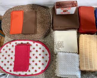 PLACEMATS AND NAPKINS