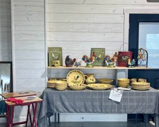 ROOSTER DISHES & DECOR