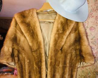 Vintage fur stole
