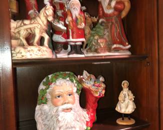 Green ware Xmas ceramics