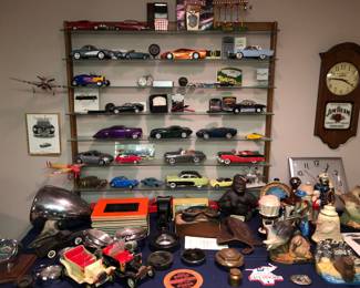 Classic car memorabilia & many other collectibles