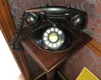 Vintage telephones