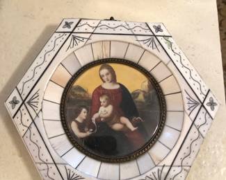 Hand painted Italian miniature