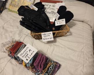 Socks, beanies, gloves
