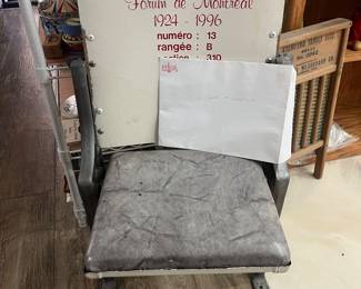 Montreal forum stadium seat