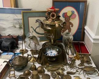 Brass collectibles