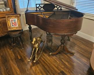 Baby grand piano