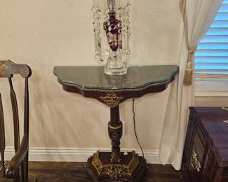 Half moon table