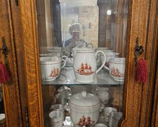 Wedgewood flying cloud china set lots of pieces 