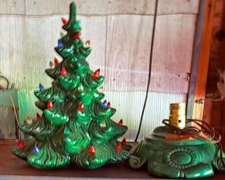 Vintage ceramic Christmas Tree