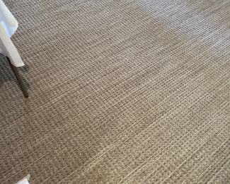 Pair of Shaw Natural Boucle Area Rugs 10' x 15' each