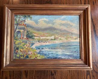 Signed Original Italian Oil Painting