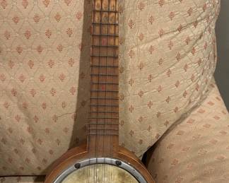 Antique Schoenhut Liberty Bell Banjolele