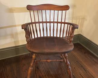 Cherry Windsor Comb-Back Arm Chair
