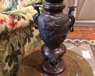 Japanese Bronze Incense Burner