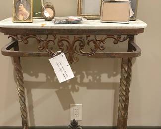Iron and Marble ConsoleTable