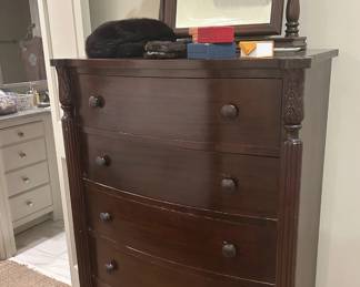 Mahogany 6 Drawer Chest