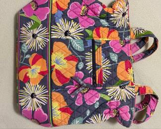 Vera Bradley Jazzy Blooms Quilted Tote Bag