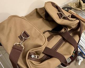 B.R. Rossi Canvas Duffle Bag