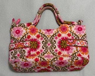 Vera Bradley "Lilli Belle" Quilted Floral Handbag