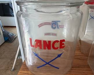 Lance 75th Anniversary Glass Jar 1913-1988