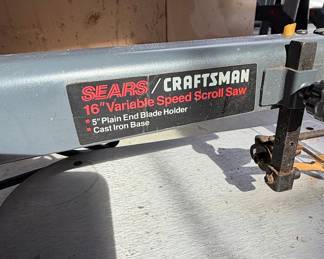 Craftsman 16-Inch Variable Speed Scroll Saw