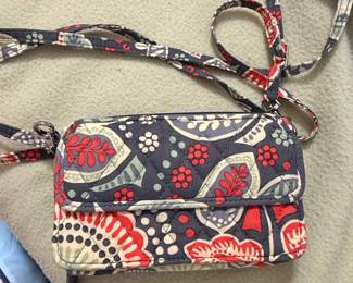 Vera Bradley Nomadic Floral Small Wallet Crossbody Bag