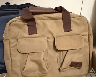 Bella Russo Canvas Laptop Briefcase