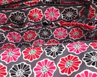 Vera Bradley Cherry Blossom Floral Bowler Bag