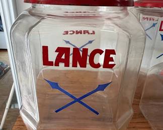 Vintage Lance Cracker Jar