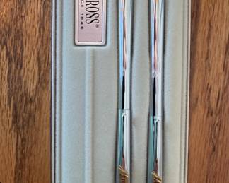 Cross Classic Century Chrome Ballpoint Pen and Mechanical Pencil Set