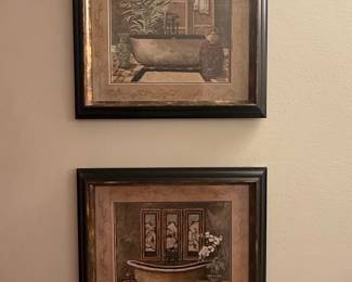 C. Winterle Olson Framed Bathroom Prints (Set of 2)