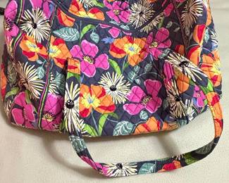 Vera Bradley Jazzy Blooms Quilted Travel Bag