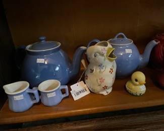 Blue Ridge Chick Creamer Pitcher 