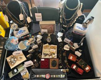 Beaded Necklaces, Watches 