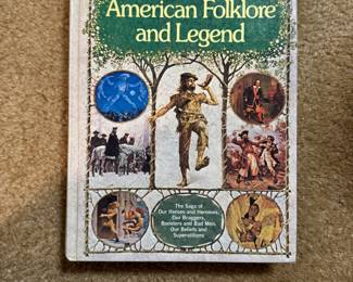 American Folklore and Legend illustrated hardcover book