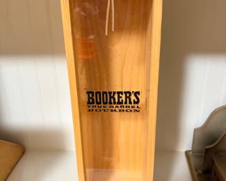 Booker's True Barrel Bourbon wooden presentation box