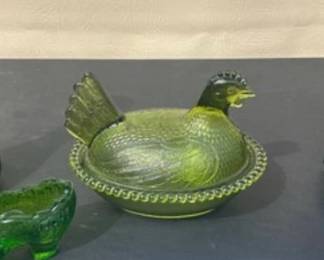 Hen on nest