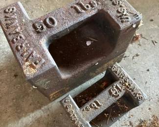 314 fairbankscastironcalibrationweights