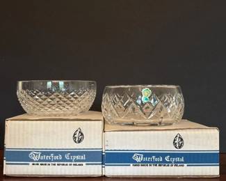 239 pairofvintagewaterfordcrystalbowls