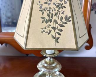 113 brasschamberstickstyletablelampwith
